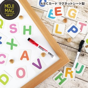 ABC（大文字）マグネットカード  ゆうパケット対応210円〜お風呂でも使える！