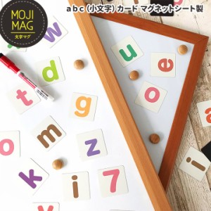 abc（小文字）マグネットカード  ゆうパケット対応210円〜お風呂でも使える！