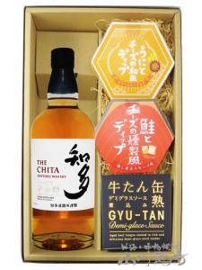 サントリーウィスキー 知多 700ml＋ 人気のディップソース2種と缶詰おつまみのセット【 7723 】【 ウイスキー・おつまみセット 】【 送料