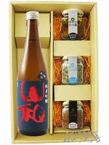  山和 ( やまわ ) 純米吟醸 720ml   ＋ 鮎のおつまみ3種セット 【 6037 】 【 日本酒・おつまみセット 】【 送料無料 】