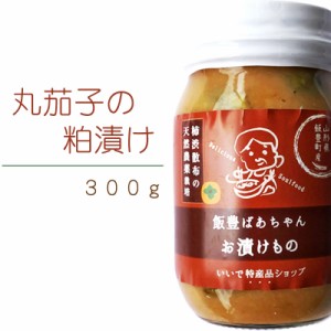 薄皮丸茄子 梵天丸茄子 山形県 飯豊町産 置賜名物 丸茄子の粕漬 内容量300g 