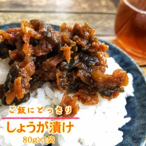 山形の漬物 ごはんのお供 だいこん きゅうり しょう 味噌漬け [ごはんにどっさりしょうが80g S1] 送料別 メール便 即送