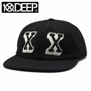 10DEEP 10ディープ キャップ DOBLE X STRAPBACK 63TD6206