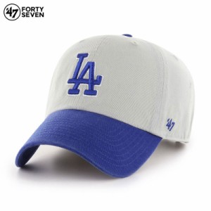 47 Brand フォーティーセブンブランド CLEAN UPキャップ DODGERS 47 CLEAN UP GRAY×ROYAL