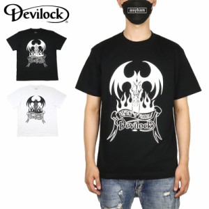 デビロック Tシャツ DEVILOCK 半袖Tシャツ メンズ レディース ブランド 大きいサイズ devilock002