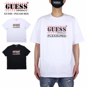 ゲス Tシャツ GUESS 半袖Tシャツ プレジャーズ PLEASURES メンズ レディース ブランド 大きいサイズ S M L XL