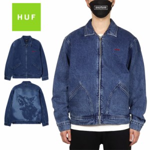 HUF ハフジャケット  デニムジャケット アウター メンズ レディース ブランド 大きいサイズ おしゃれ スケボー スケーター ストリート