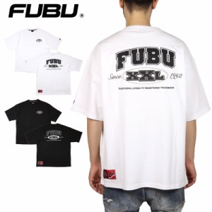 フブ Tシャツ FUBU 半袖 ビッグシルエット オーバーサイズ TEE メンズ レディース ブランド 大きいサイズ おしゃれ 白 黒