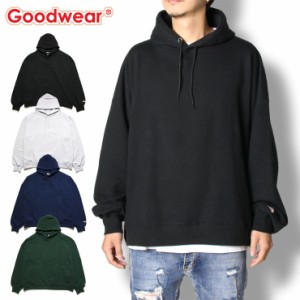 グッドウェア パーカー プルオーバー ドロップショルダー GOODWEAR BIG パーカー 2W7-9511