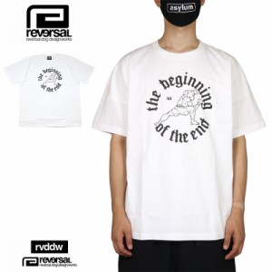 リバーサル Tシャツ reversal 半袖Tシャツ 那須川天心 コラボ メンズ レディース ブランド 大きいサイズ おしゃれ 白 rvddw 格闘技 rever