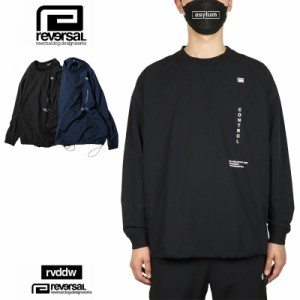 リバーサル ロンT reversal rvddw 長袖Tシャツ セットアップ対応 メンズ レディース ブランド 大きいサイズ おしゃれ 黒 格闘技 reversal