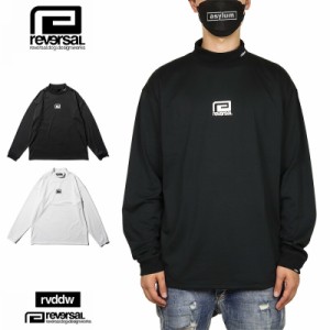 リバーサル ロンT reversal rvddw Tシャツ 長袖 メンズ レディース ブランド 大きいサイズ おしゃれ 人気 黒 白 格闘技 ビッグシルエット