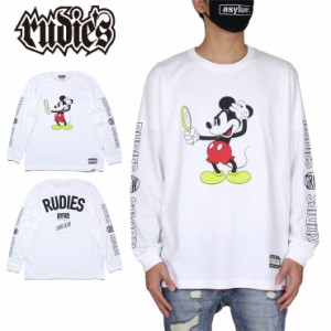 ルーディーズ ロンT RUDIES Tシャツ 長袖 ミッキーマウス RUDIES x BYRD / LOOK SLICK LS-T MICKEY MOUSE 85674