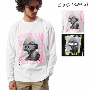 スタッドマフィン ロンT STUD MUFFIN Tシャツ 長袖 メンズ レディース ブランド 大きいサイズ おしゃれ おすすめ 人気 黒 白 stdmfn23aw0