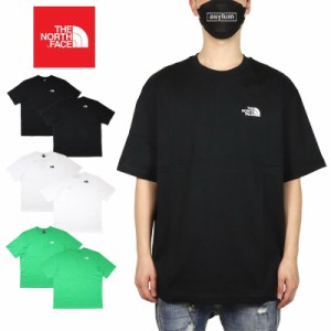 ノースフェイス Tシャツ THE NORTH FACE 半袖Tシャツ ビッグTEE メンズ レディース アウトドア ブランド 大きいサイズ おしゃれ 黒 白 綿