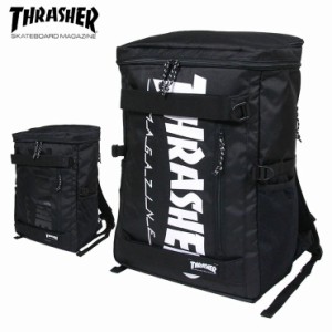 スラッシャー リュック THRASHER バックパック 通勤 通学 スポーツ メンズ レディース ブランド 大容量 30L おしゃれ 黒 30L