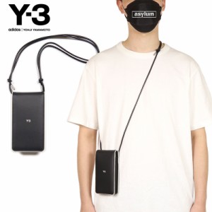 Y-3 スマホケース ワイスリー スマホショルダー メンズ レディース ブランド Y3 ADIDAS アディダス ヨウジヤマモト おしゃれ 黒