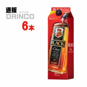 ウイスキー ブラックニッカ クリア 1.8L パック 6 本 [ 6 本 * 1 ケース ] ニッカ 【送料無料 北海道・沖縄・東北別途加算】 