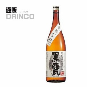 焼酎 黒甕 くろかめ 本格 芋焼酎 黒麹かめ仕込 1.8L 1 本 宝