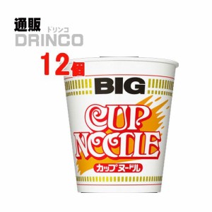 カップ麺 カップヌードル ビッグ BIG 100g カップ麺 12 食 [ 12 食 * 1 ケース ] 日清 【送料無料 北海道・沖縄・東北別途加算】 