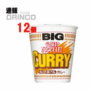 カップ麺 カップヌードル カレー ビッグBIG 120g カップ麺 12 食 [ 12 食 * 1 ケース ] 日清 【送料無料 北海道・沖縄・東北別途加算】 