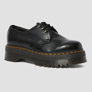 Dr. Martens ドクターマーチン 1461 QUAD 3 ホール シューズ メンズ レディース イエローステッチ 厚底 25567001