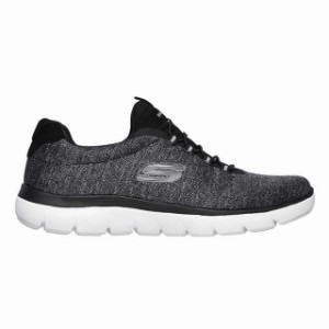 SKECHERS スケッチャーズ サミット フォートン SUMMITS-FORTON メンズ スニーカー ウォーキング ワイド 幅広 軽量 軽い 52813W-BKW