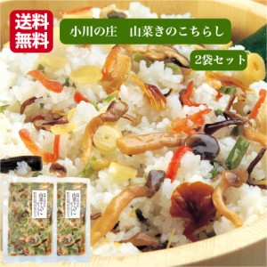 送料無料 山菜きのこちらし 2袋セット（4合分) 山菜 きのこ ちらし 山菜きのこご飯 山菜ごはん きのこごはん 山菜ご飯 混ぜご飯 