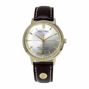 GOLD PFEIL ゴールドファイル 腕時計 G21010GS メンズ アンティークタイプ ゴールド 正規輸入品