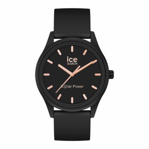 ICE-WATCH アイスウォッチ 腕時計 ICE solar power アイスソーラー ブラックローズゴールド スモール 018476 ユニセックス レディース 太