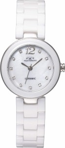 TECHNOS テクノス 腕時計 TSL613TW レディース ホワイト 正規代理店