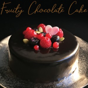 【3月の季節限定】ホワイトデー フルーティーなチョコレートケーキ 12cm チョコレートケーキ ケーキ ギフト プレゼント 人気 大人スイー