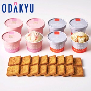 お中元 ［ プレスバターサンド ］ バターアイスクリーム  ・ クッキーセット 【希望期間届(最大10日)】※沖縄・離島届不可　|　ギフト 20