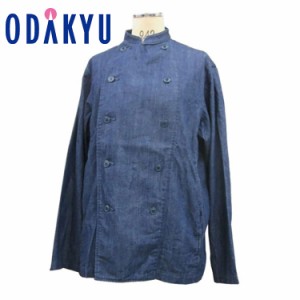 デニム アウター コック服 ［ 岡山 デニムラボ ］ コックコート　【7日程度でのお届け】※沖縄・離島へは届不可