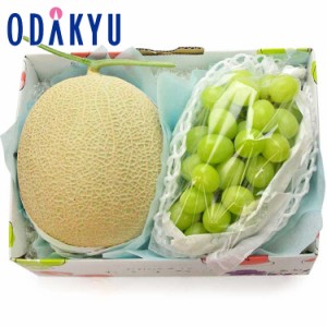 送料無料 静岡県マスクメロン ＆ 長野県産 シャインマスカット 約1.8kg 【６月下旬以降届け】※沖縄・離島へは届不可