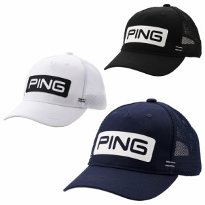 (即納)(定形規格外) PING ピン キャンディバー メッシュキャップ HW-U206 メンズ 日本正規品 ゴルフ用品 帽子 ゴルフキャップ ピンゴルフ