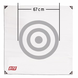 ライト ゴルフ ネット 的 帆布 120×120cm M-75 ゴルフ用品 ゴルフ練習器具 練習用品 練習ネット 自宅