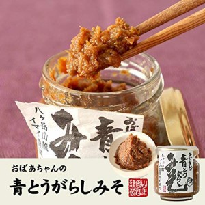 レビュー投稿で+５％プレゼント｜ おばあちゃんの青とうがらし味噌 100g 国産 巣鴨のお茶屋さん 山年園 【2個セット】