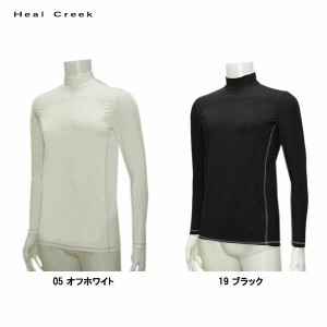 ヒールクリーク Heal Creek メンズ 春夏 UVカット 接触冷感 ハイネック インナーシャツ サイズ52(LL)