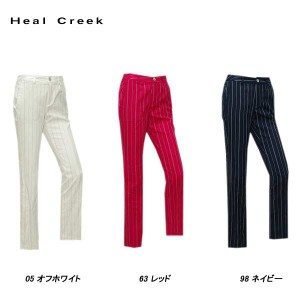 ヒールクリーク Heal Creek レディース 春夏 ストライプパンツ