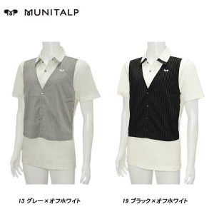 ヒールクリーク ムニタルプ Heal Creek MUNITALP メンズ 春夏 重ね着風 半袖シャツ