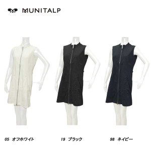 ムニタルプ MUNITALP レディース 春夏 UVカット 吸水速乾 ノースリーブ ワンピース