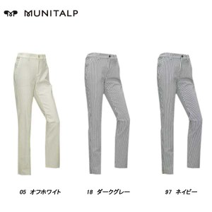 ムニタルプ MUNITALP レディース 春秋 ストライプ柄 パンツ