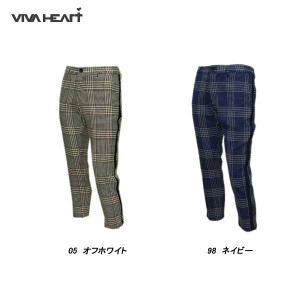 ビバハート VIVA HEART メンズ 秋冬 ストレッチ サキゾメ サイドラインテープ千鳥チェックパンツ