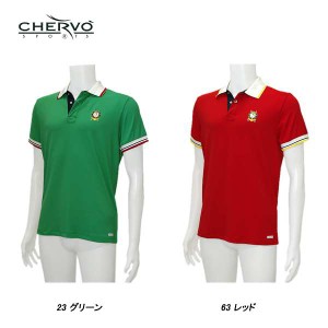 シェルボ CHERVO メンズ 春夏 UVカット 吸水効率 半袖ポロシャツ サイズ46