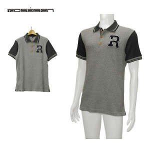 ロサーセン Rosasen メンズ 春夏 度詰ワッフル 半袖シャツ サイズ50(L)