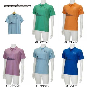 ロサーセン Rosasen メンズ 春夏 U-SKEコラボ企画 天竺 後染め半袖シャツ