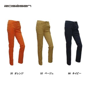 ロサーセン Rosasen レディース 春夏 ストレッチ 定番チノパンツ