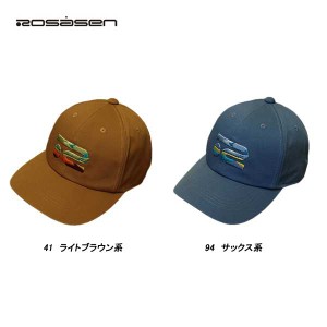 ロサーセン Rosasen レディース 秋春 撥水 ツイルキャップ