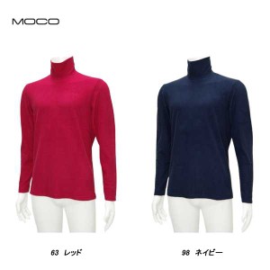 MOCO モコ メンズ 秋冬  サンプル Ｃａｒｖｉｃｏ起毛素材 ストレッチ 長袖ハイネック サイズ50(L)